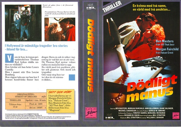 DÖDLIGT MANUS (VHS)